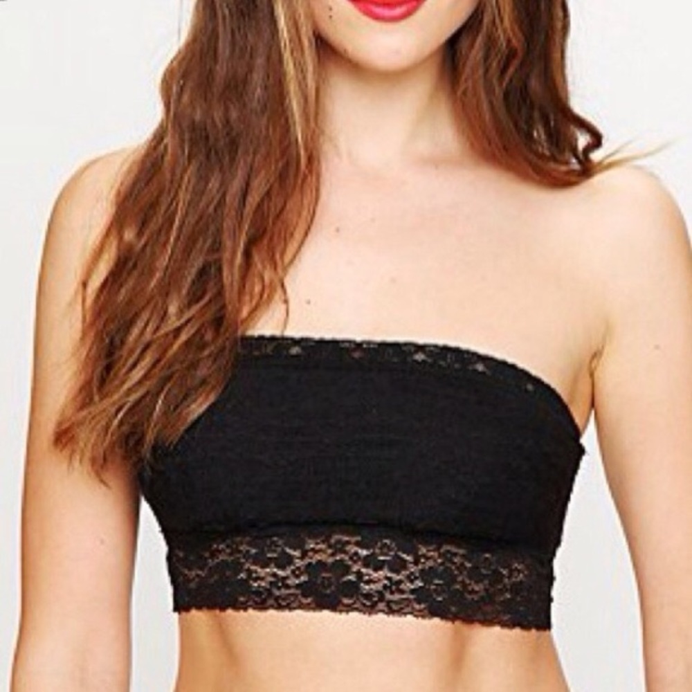 New Black Lace Bandeau